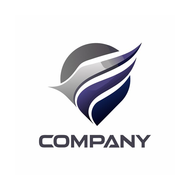 plantilla de logotipo de negocio creativo de tipo minimalista