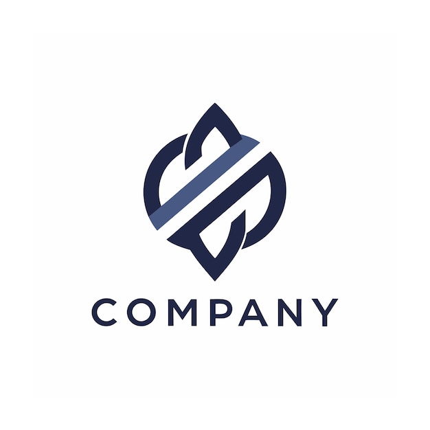 plantilla de logotipo de negocio creativo de tipo minimalista