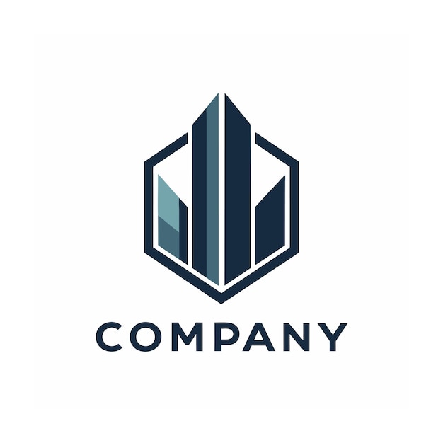 plantilla de logotipo de negocio creativo de tipo minimalista