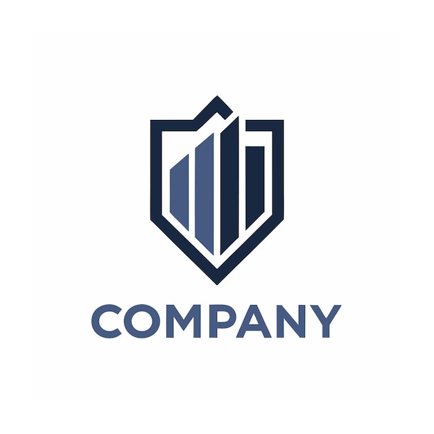 plantilla de logotipo de negocio creativo de tipo minimalista