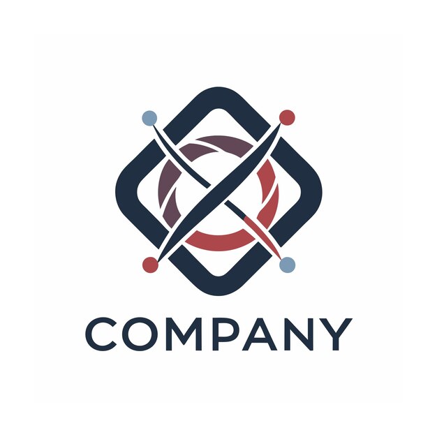 plantilla de logotipo de negocio creativo de tipo minimalista