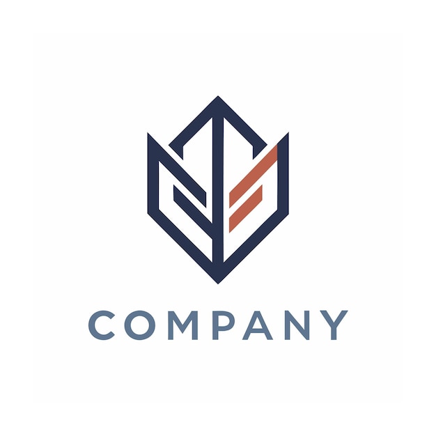 plantilla de logotipo de negocio creativo de tipo minimalista