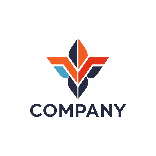 plantilla de logotipo de negocio creativo de tipo minimalista