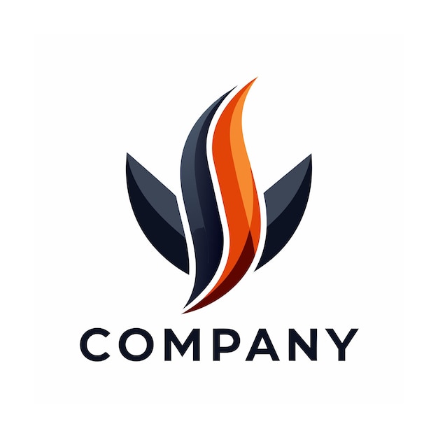 plantilla de logotipo de negocio creativo de tipo minimalista