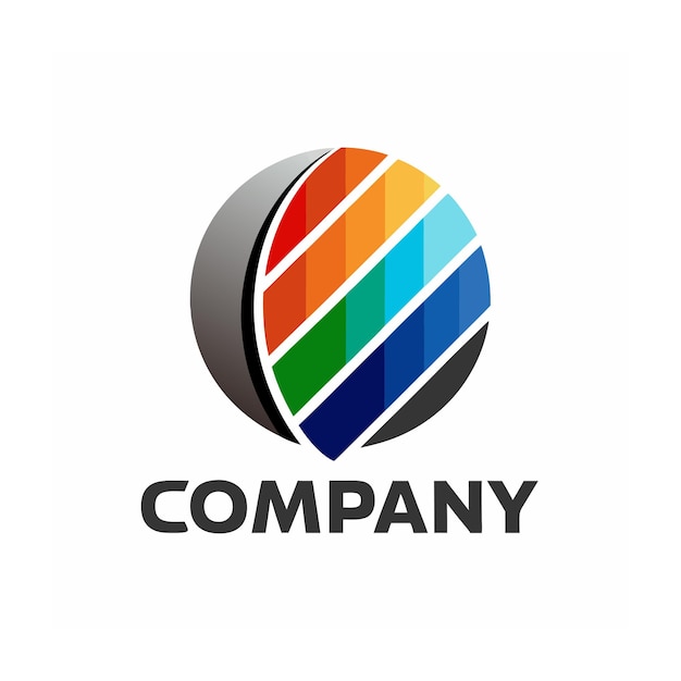 plantilla de logotipo de negocio creativo de tipo minimalista