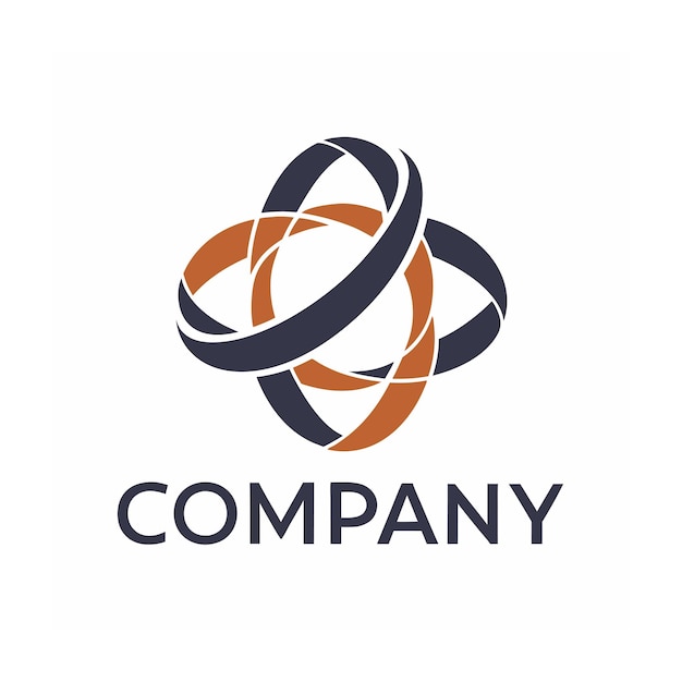 plantilla de logotipo de negocio creativo de tipo minimalista