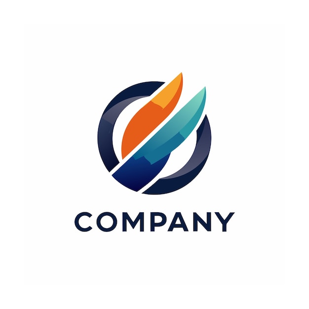 plantilla de logotipo de negocio creativo de tipo minimalista