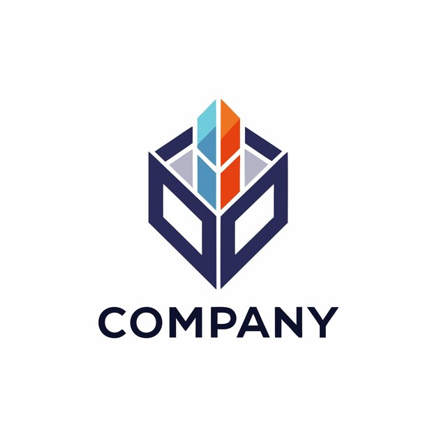 plantilla de logotipo de negocio creativo de tipo minimalista