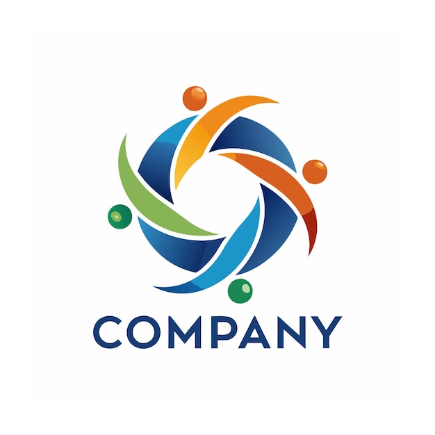 plantilla de logotipo de negocio creativo de tipo minimalista