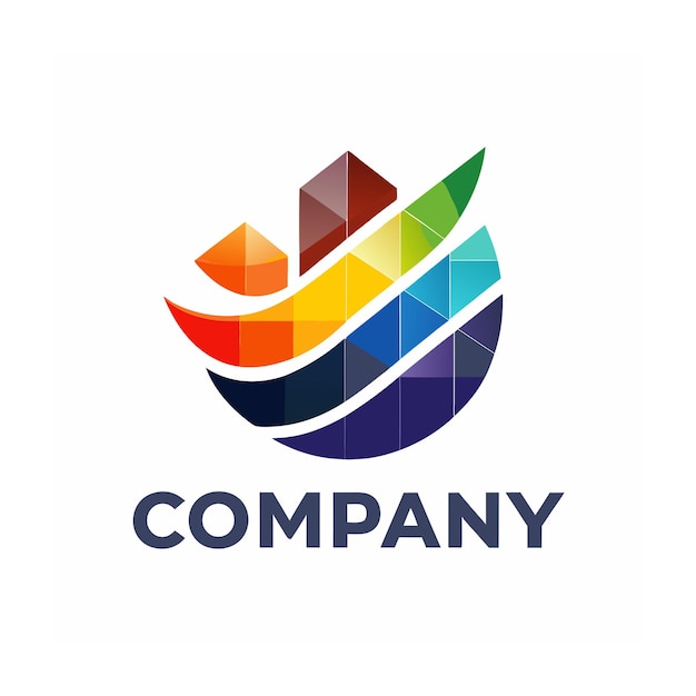 plantilla de logotipo de negocio creativo de tipo minimalista
