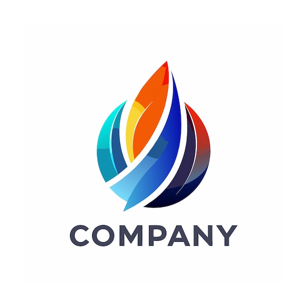 plantilla de logotipo de negocio creativo de tipo minimalista