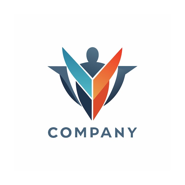 plantilla de logotipo de negocio creativo de tipo minimalista