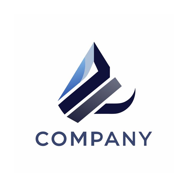 plantilla de logotipo de negocio creativo de tipo minimalista