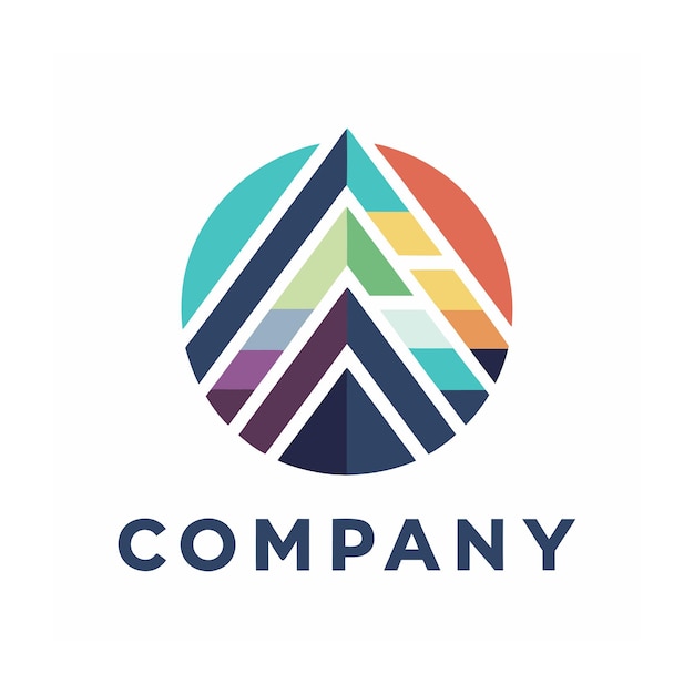 plantilla de logotipo de negocio creativo de tipo minimalista