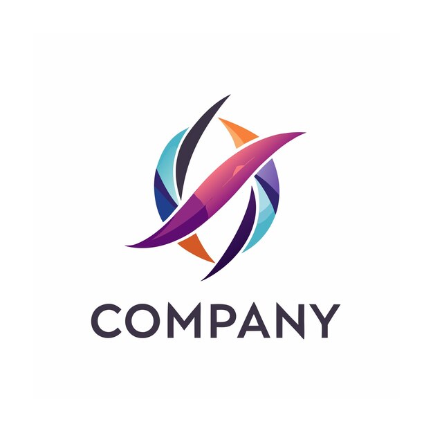 plantilla de logotipo de negocio creativo de tipo minimalista