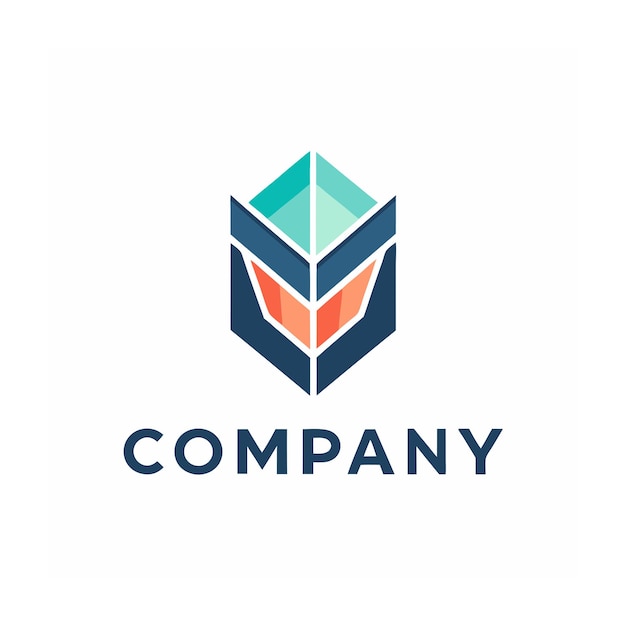 plantilla de logotipo de negocio creativo de tipo minimalista