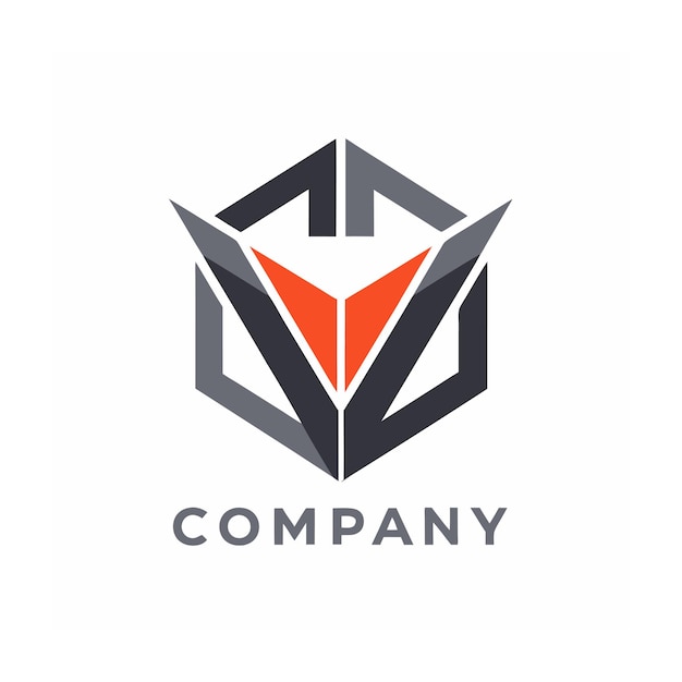 plantilla de logotipo de negocio creativo de tipo minimalista