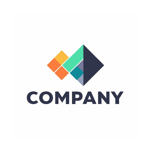 plantilla de logotipo de negocio creativo de tipo minimalista