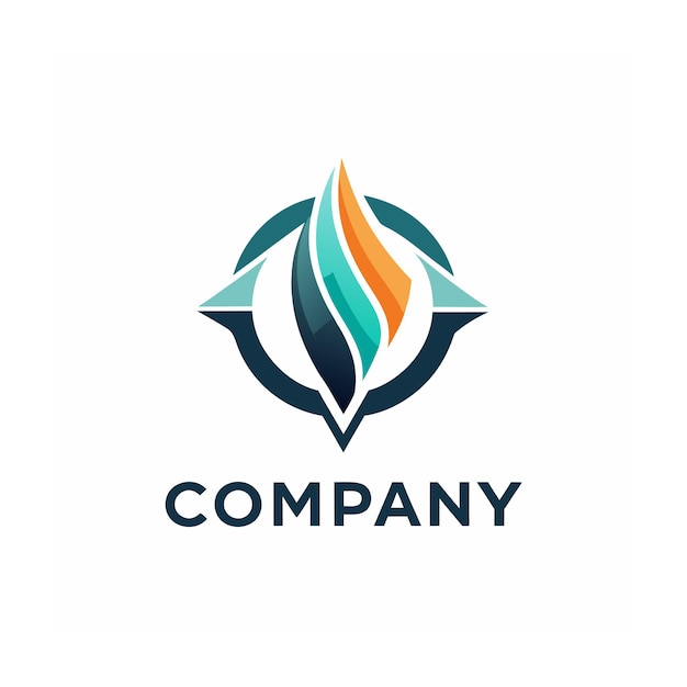 plantilla de logotipo de negocio creativo de tipo minimalista