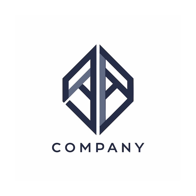 plantilla de logotipo de negocio creativo de tipo minimalista