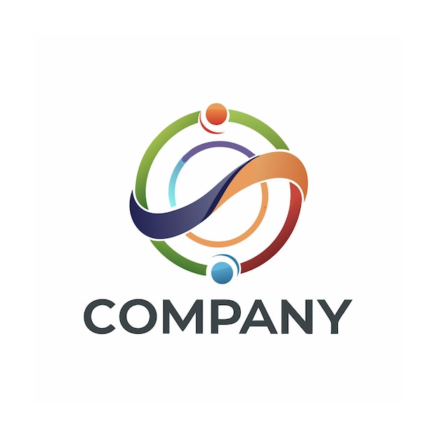 plantilla de logotipo de negocio creativo de tipo minimalista
