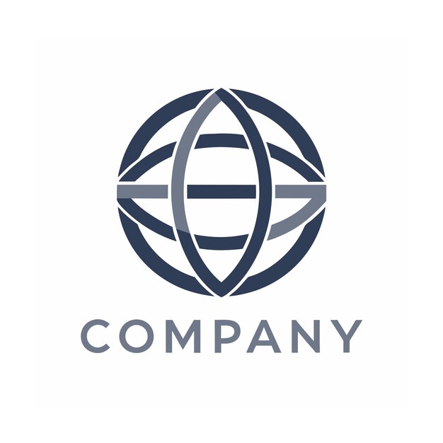 plantilla de logotipo de negocio creativo de tipo minimalista