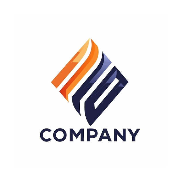 plantilla de logotipo de negocio creativo de tipo minimalista