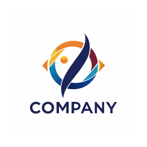 plantilla de logotipo de negocio creativo de tipo minimalista