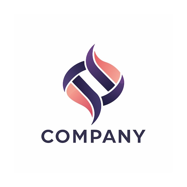 plantilla de logotipo de negocio creativo de tipo minimalista