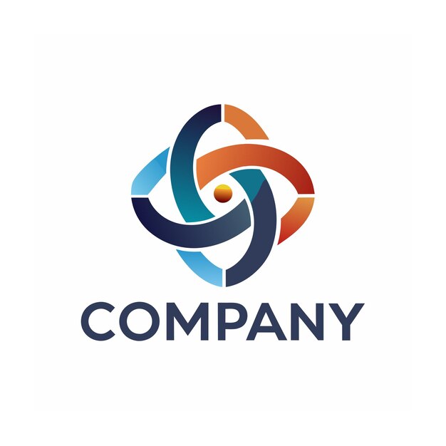 plantilla de logotipo de negocio creativo de tipo minimalista