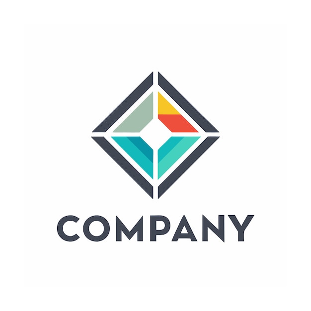 plantilla de logotipo de negocio creativo de tipo minimalista