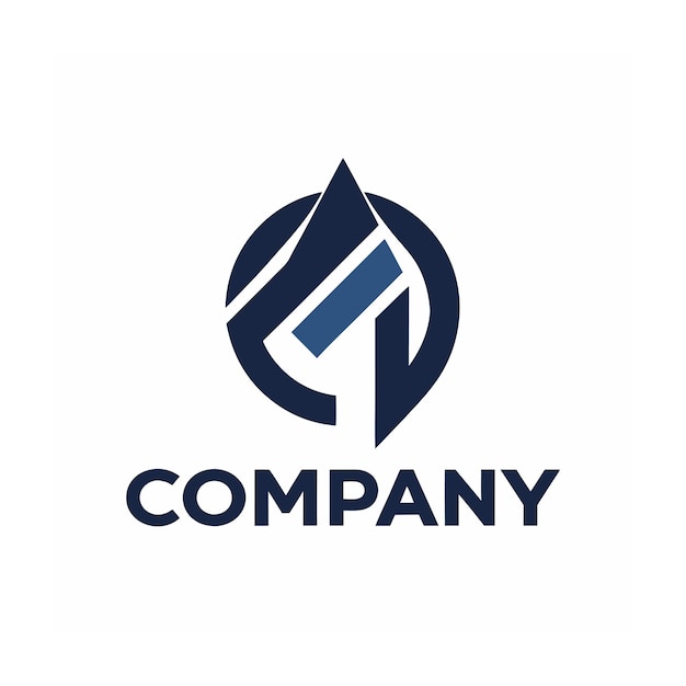 plantilla de logotipo de negocio creativo de tipo minimalista