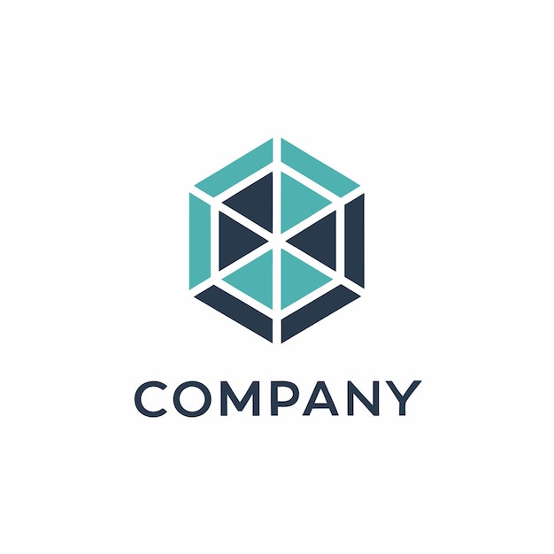 plantilla de logotipo de negocio creativo de tipo minimalista