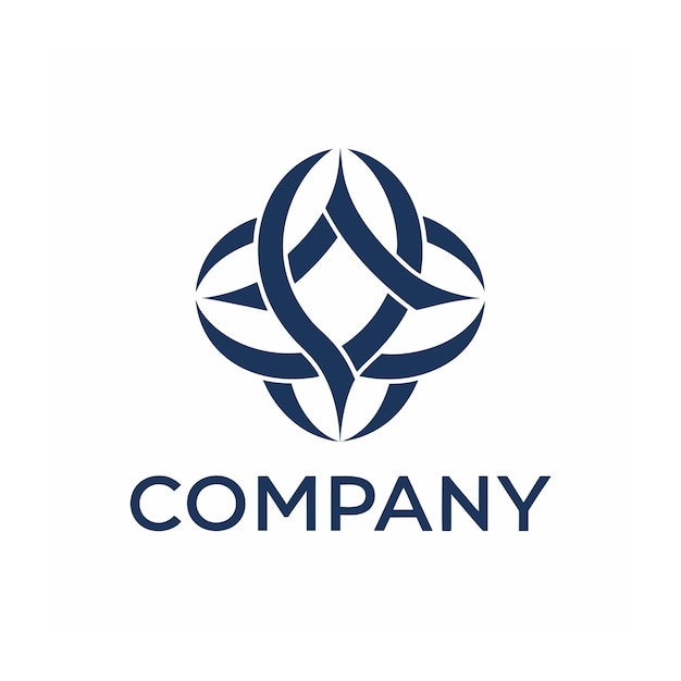 plantilla de logotipo de negocio creativo de tipo minimalista