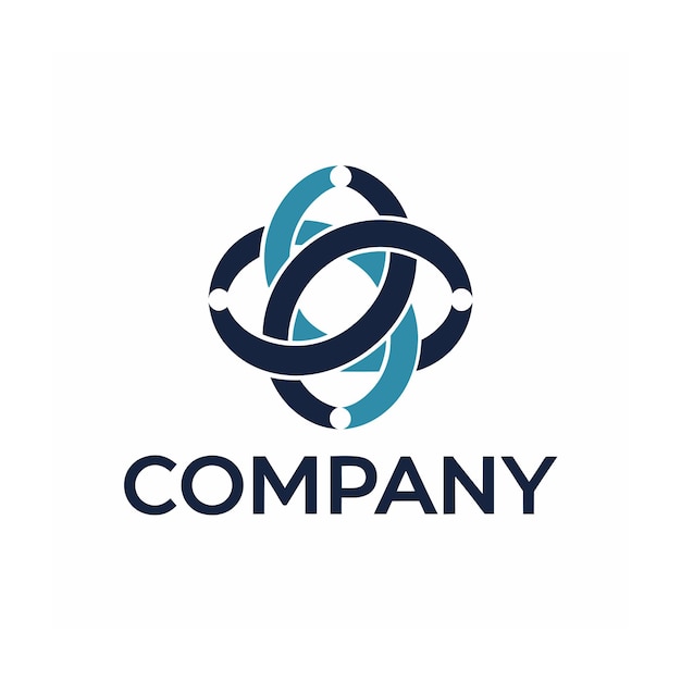 plantilla de logotipo de negocio creativo de tipo minimalista