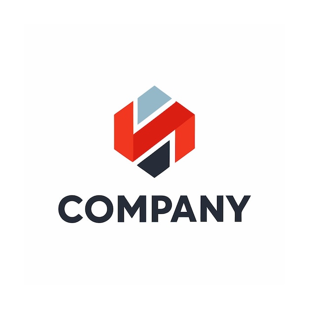 plantilla de logotipo de negocio creativo de tipo minimalista
