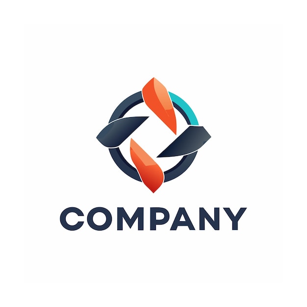 plantilla de logotipo de negocio creativo de tipo minimalista