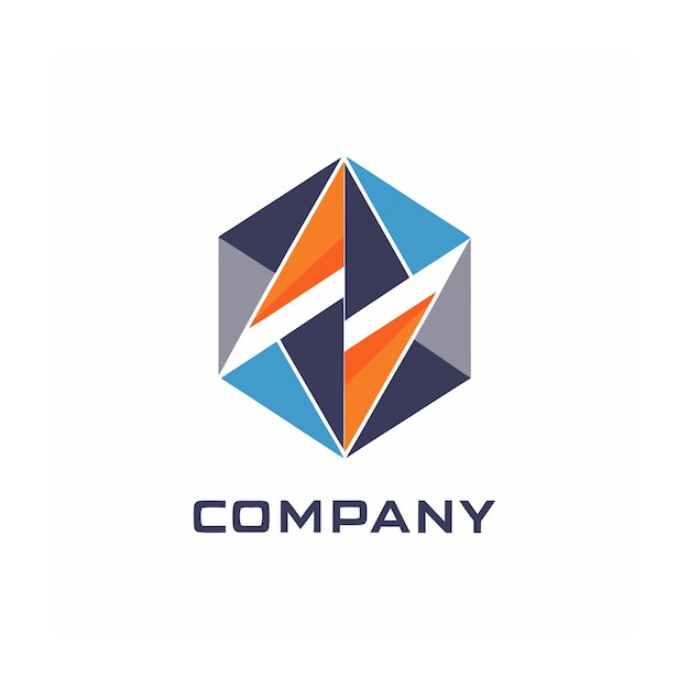 plantilla de logotipo de negocio creativo de tipo minimalista