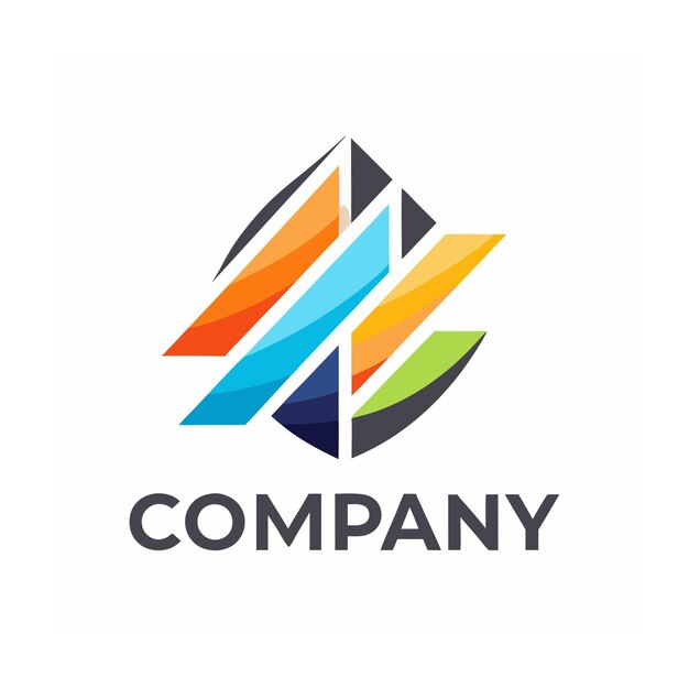plantilla de logotipo de negocio creativo de tipo minimalista
