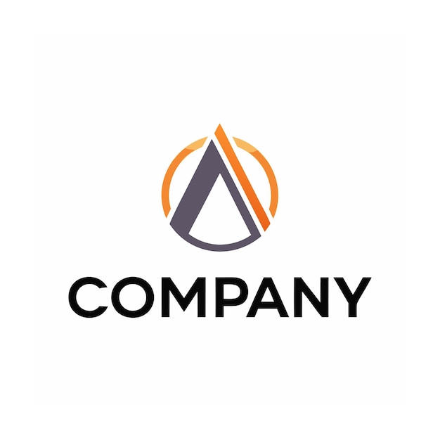 plantilla de logotipo de negocio creativo de tipo minimalista