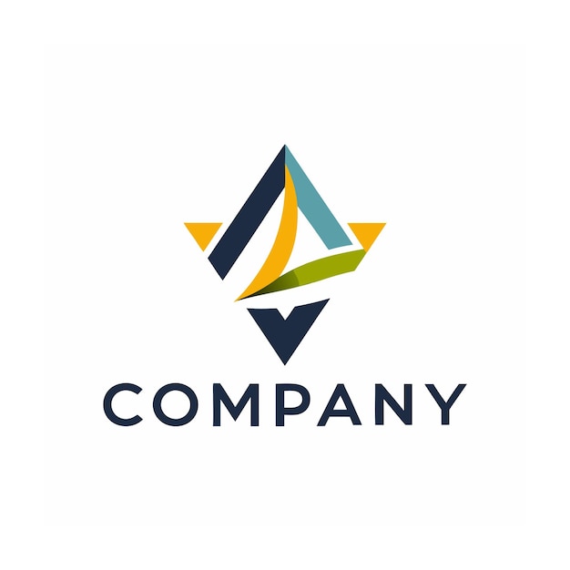 plantilla de logotipo de negocio creativo de tipo minimalista