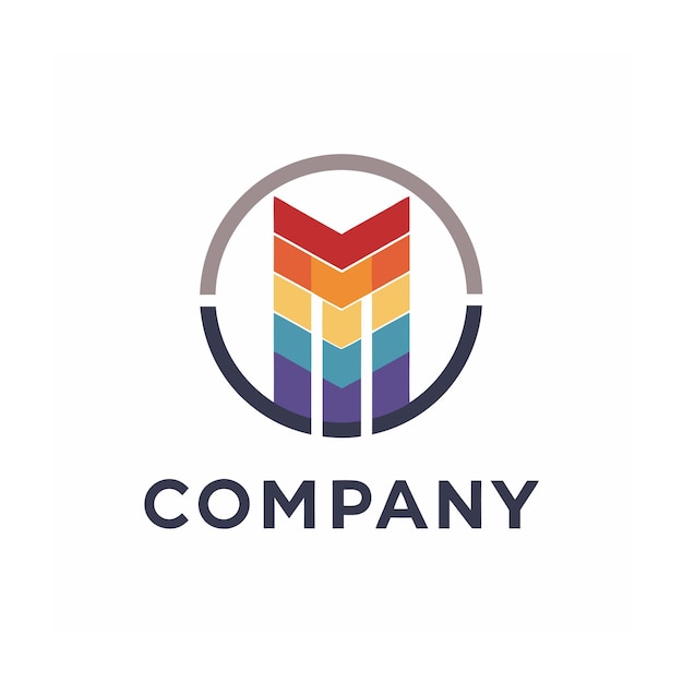 plantilla de logotipo de negocio creativo de tipo minimalista