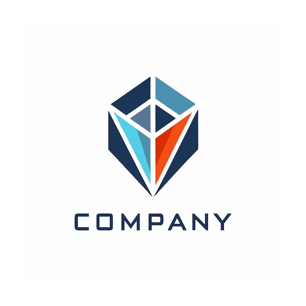 plantilla de logotipo de negocio creativo de tipo minimalista