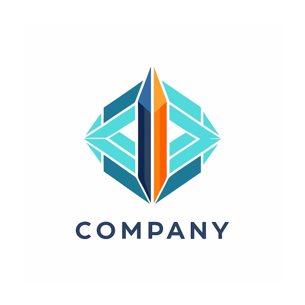 plantilla de logotipo de negocio creativo de tipo minimalista