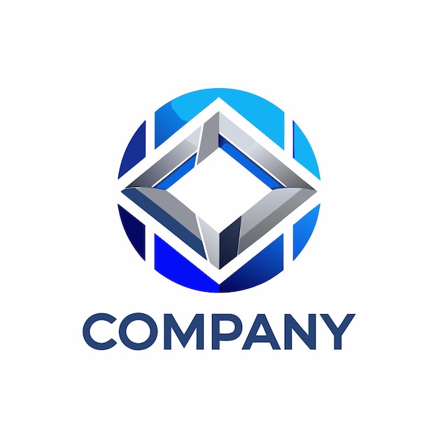 plantilla de logotipo de negocio creativo de tipo minimalista