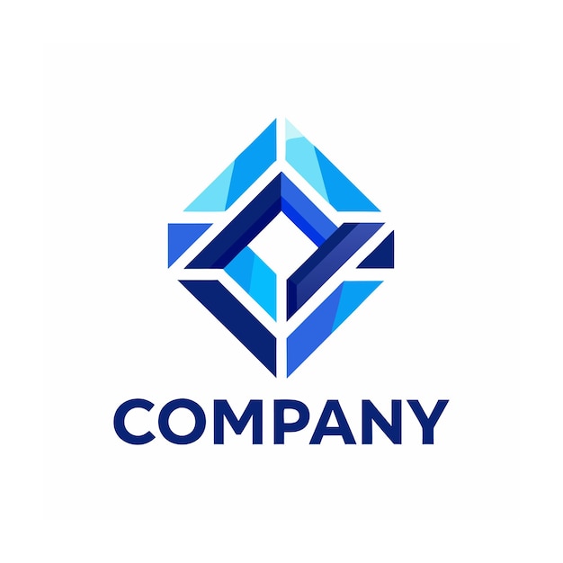 plantilla de logotipo de negocio creativo de tipo minimalista