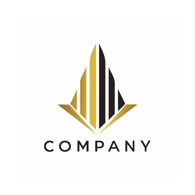 plantilla de logotipo de negocio creativo de tipo minimalista