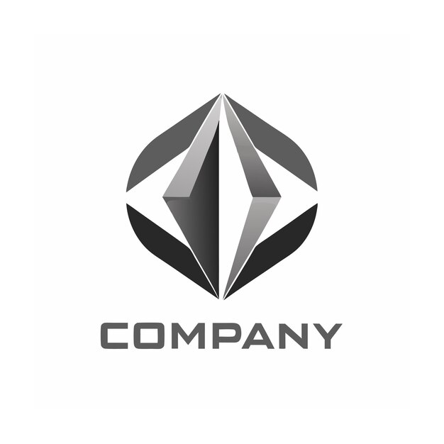plantilla de logotipo de negocio creativo de tipo minimalista
