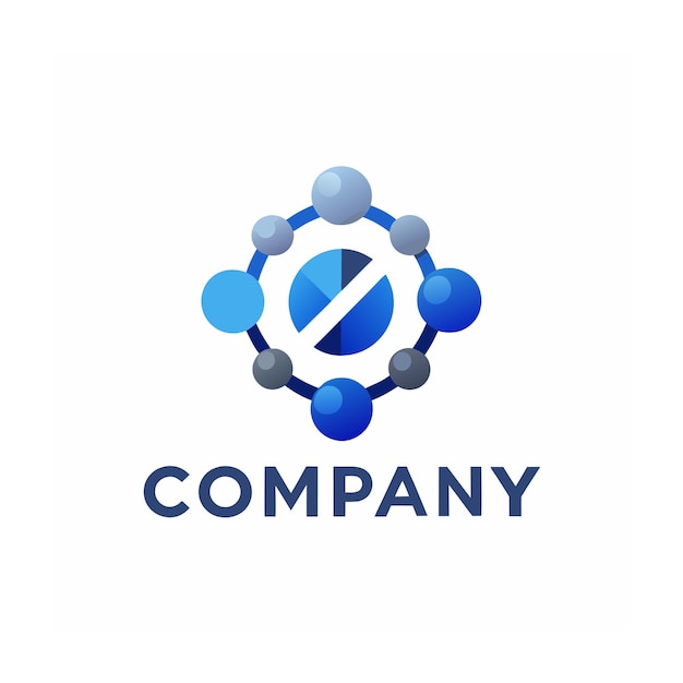 plantilla de logotipo de negocio creativo de tipo minimalista