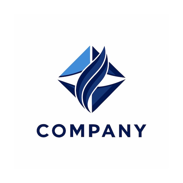 plantilla de logotipo de negocio creativo de tipo minimalista